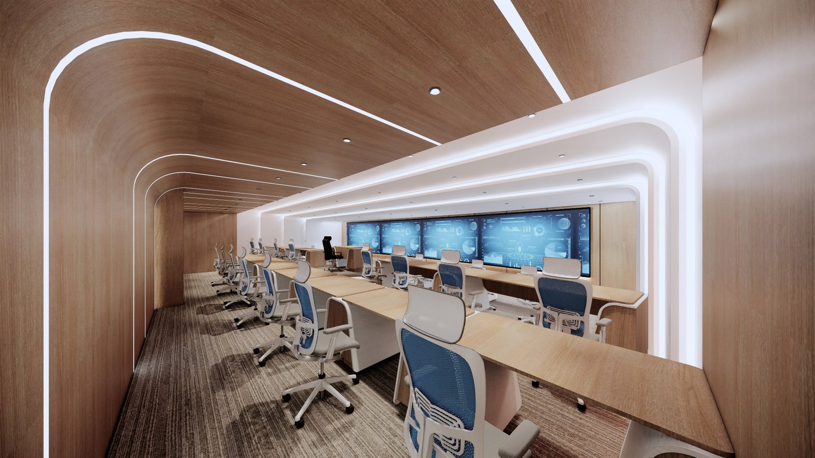 Interior Data Center - Joso Architectural Designer